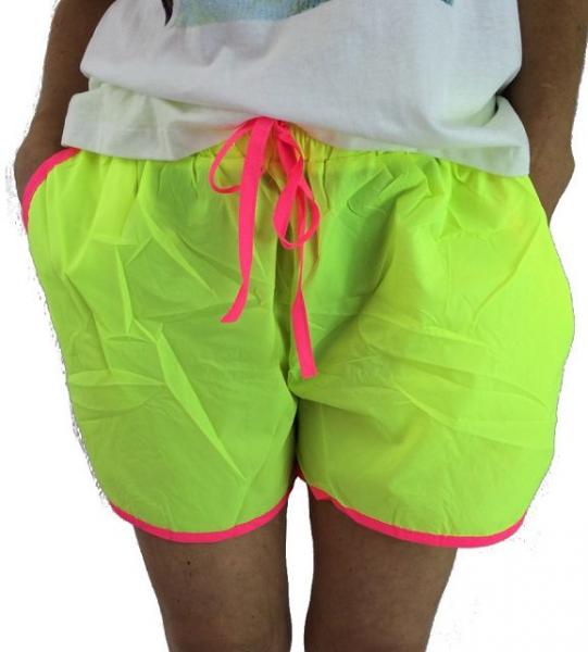 Damen Badeshorts  Badehose in Neon Farben 