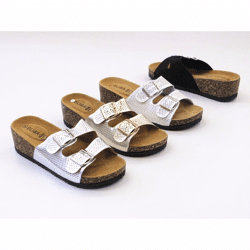 Damen Sommer Sandalen Slipper Schuhe