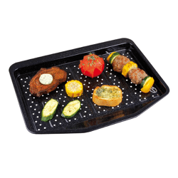 Chg 3390-56 Enamel grill and oven dish Baking dish Baking tray perforated