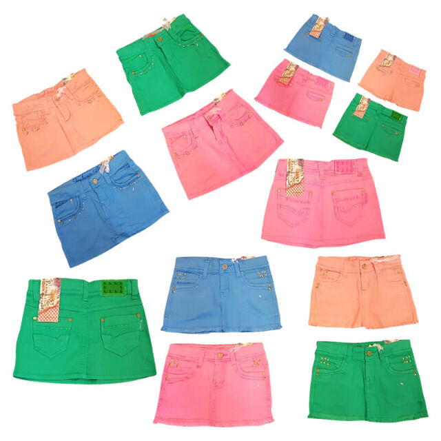Kinder Mädchen Sommer Rock kurze Hose
