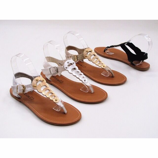 Ladies summer sandals slip-on shoes