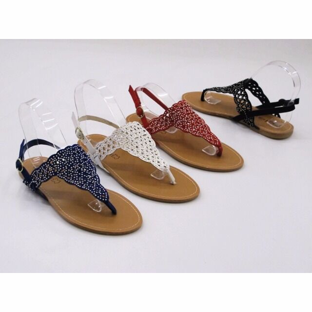 Ladies summer sandals slip-on shoes