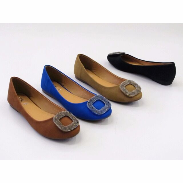 Damen Slipper Halbschuhe Ballerina