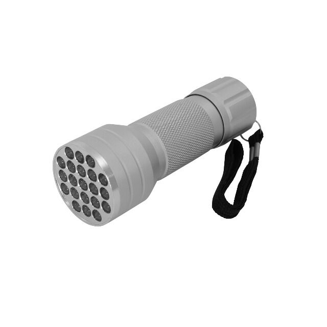 Eaxus Taschenlampe mit 21 LEDs und Aluminiumgehäuse