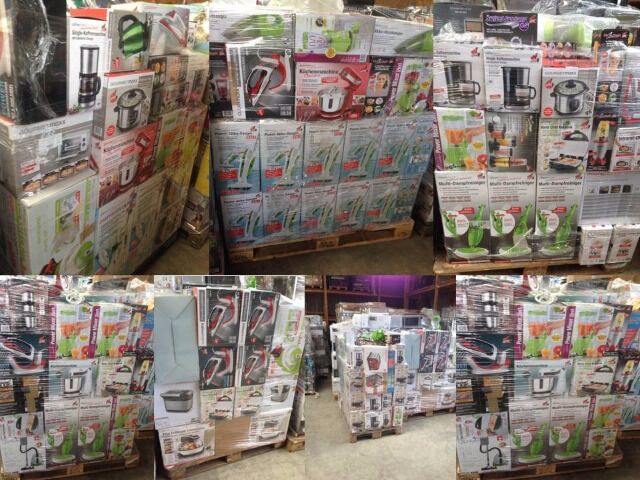 Haushaltswaren Palettenware Retourenware 