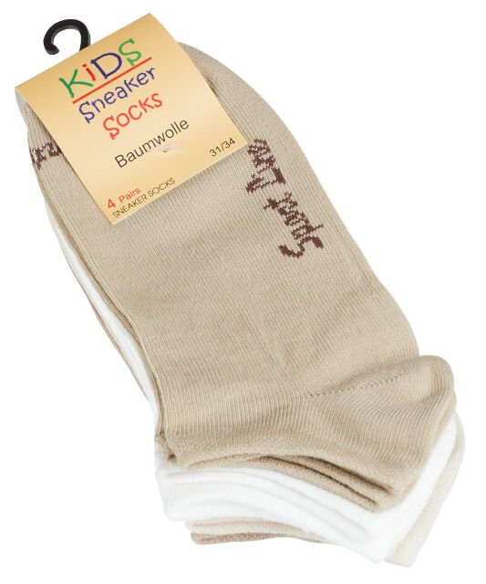 Kinder Baumwoll Sneaker Socken 