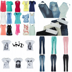 Marken Bekleidung Mix Starter Paket - Vero Moda, Vinizi, Tom Tailor, S.Oliver, Tamaris, Versandhaus