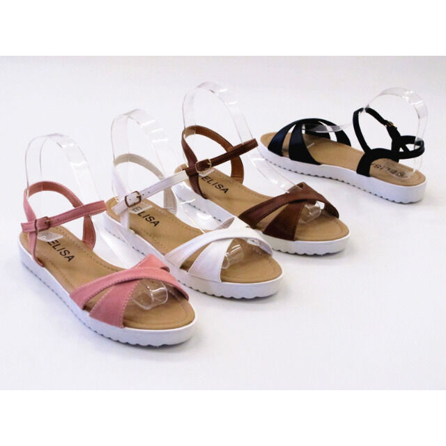 Ladies summer sandals slip-on shoes