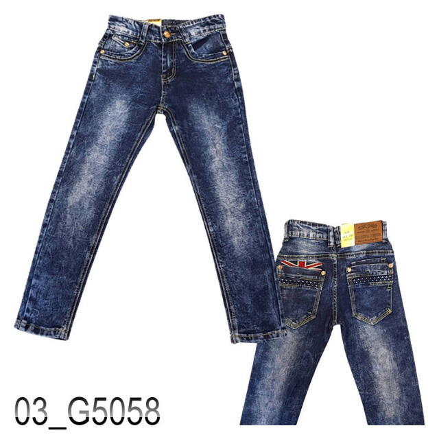 Kinder Mädchen Jungen Jeans Hosen
