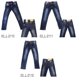Fashionable children's girls jeans pants