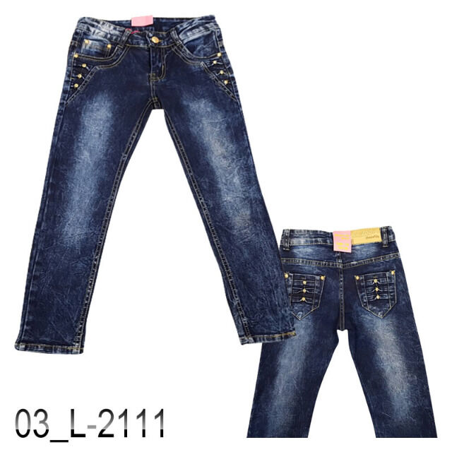 Modische Kinder Mädchen Jeans Hosen