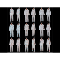 100 x Damen Langarm Pyjama Schlafanzüge mit Motiven nur 3,20 Euro