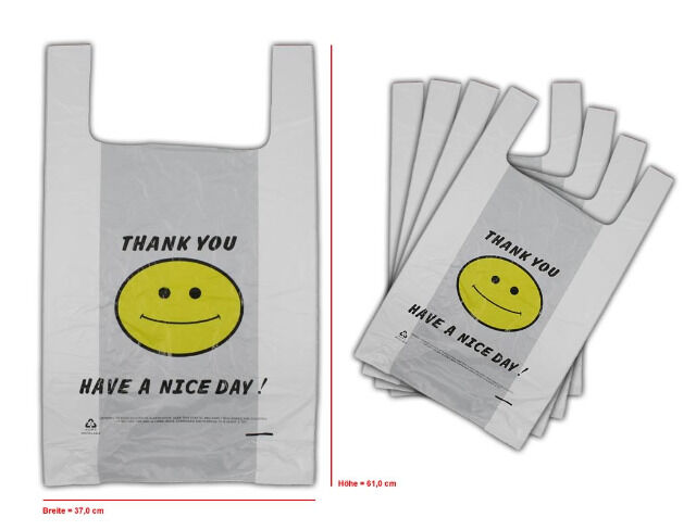 1.000 Trage Taschen Plastiktüten Tüte Hemdentasche 37x61cm NEU nur 0,045 Euro