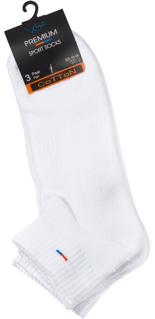 VCAsport Unisex Kurzsocken mit Frotteesohle in Premium-Qualität