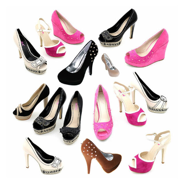 Damen Pumps Schuhe Mix Gr. 36-41 je 3,99 EUR