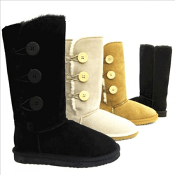 Damen Herbst Winter Frühjahr Fell Schuhe