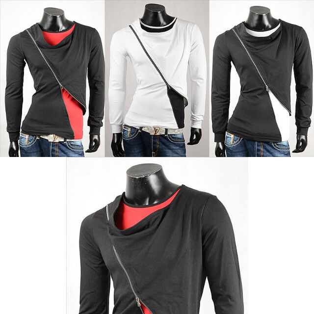 Modische Herren Langarm Shirts Hoodie Pullover