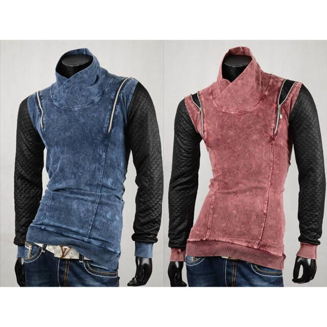 Modische Herren Langarm Shirts Hoodie Pullover