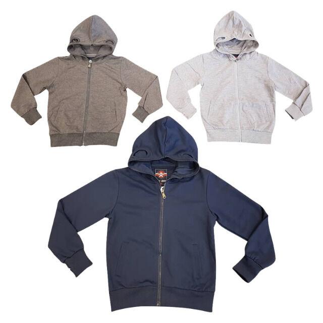 Kinder Freizeit Sport Kapuzen Jacken Oberteile