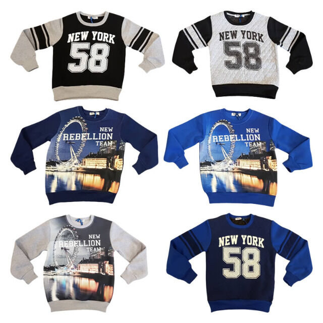 Kinder Shirts Langarm Oberteile Sweater