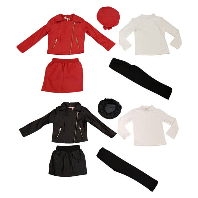 Mädchen Jacken Rock Hosen Mützen Sets