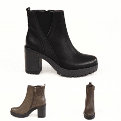 Damen Herbst Winter Stiefeletten Schuhe