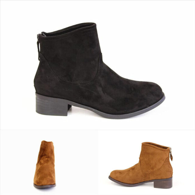 Damen Herbst Winter Stiefeletten Schuhe