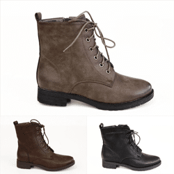 Damen Herbst Winter Stiefeletten Schuhe