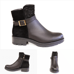 Damen Herbst Winter Stiefeletten Schuhe