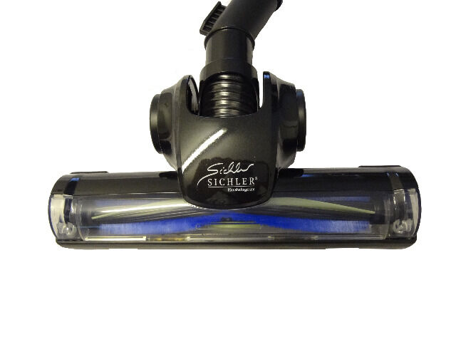 Sichler 2in1-Akku-Zyklon-Staubsauger BHS-400.ak mit rotierender Bürste beutellos