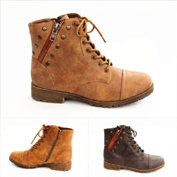 Damen Herbst Winter Stiefeletten Schuhe