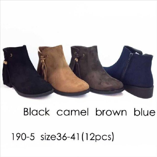 Damen Herbst Winter Stiefeletten Schuhe