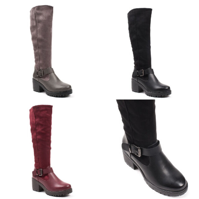 Damen Herbst Winter Stiefel Schuhe