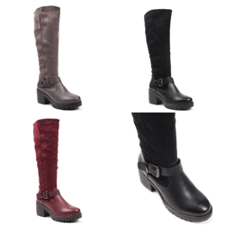 Damen Herbst Winter Stiefel Schuhe