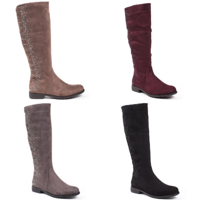 Damen Herbst Winter Stiefel Schuhe