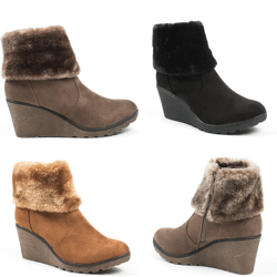 Damen Herbst Winter Stiefeletten Schuhe