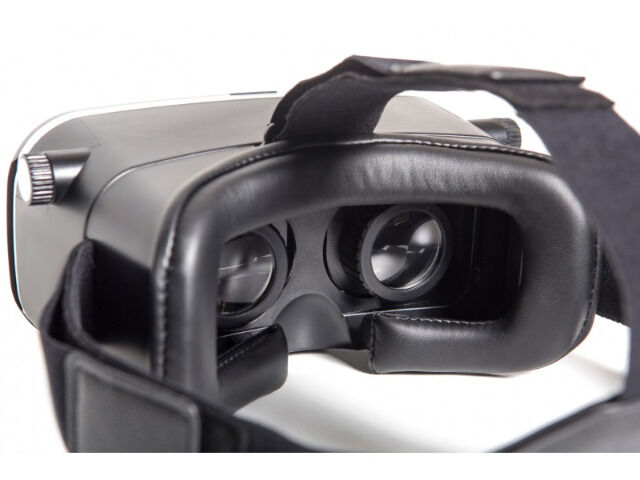 GoClever Elysium VR Plus Brille 3D virtual reality Cardboard mit Controller für Smartphones