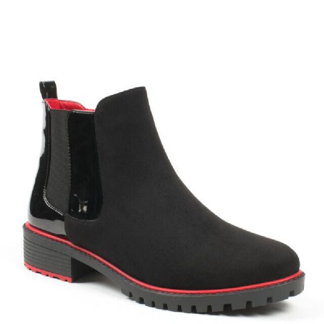 Damen Herbst Winter Stiefeletten Schuhe