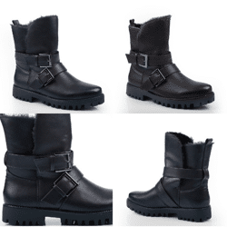 Damen Herbst Winter Stiefeletten Schuhe 