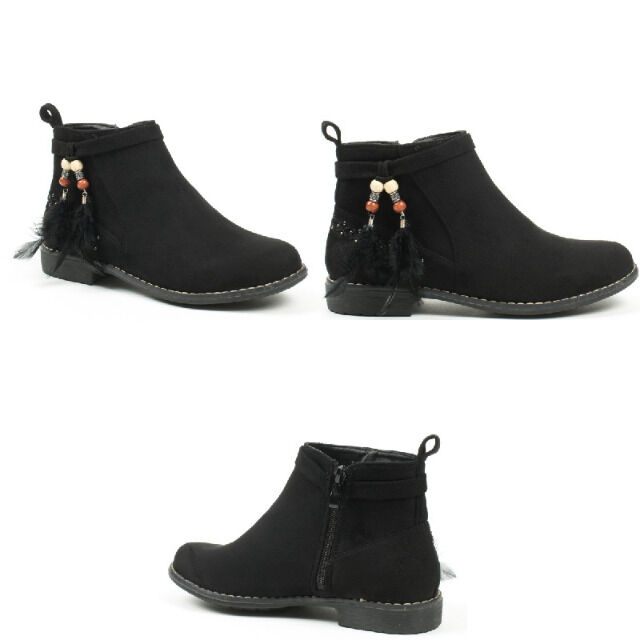 Damen Boots Stiefeletten Schuhe