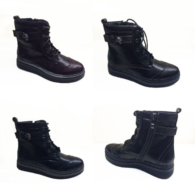 Damen Herbst Winter Stiefeletten Schuhe