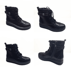 Damen Herbst Winter Stiefeletten Schuhe