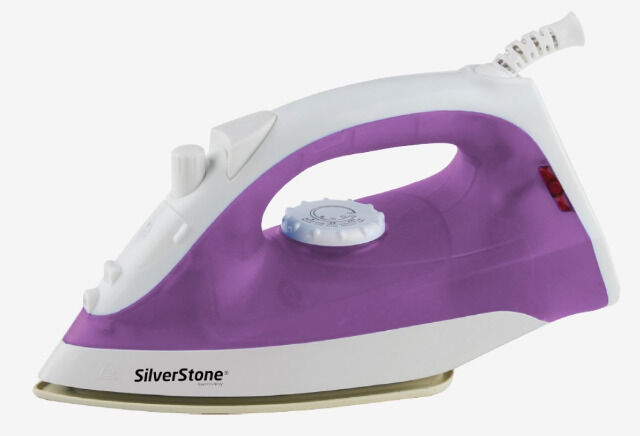 SilverStone DB-2000W.12 Dampfbügeleisen mit Keramik Sohle und Selbstreinigungsfunktion