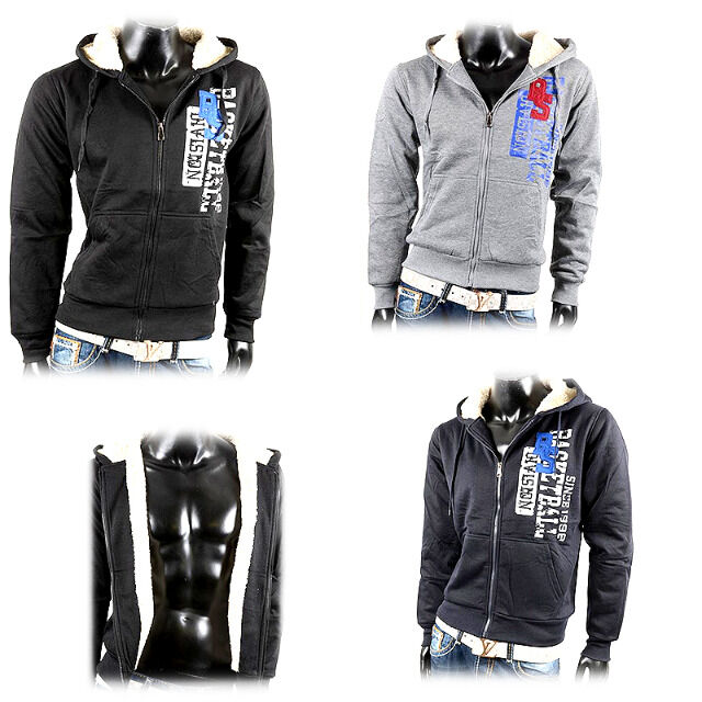 Herren Pullover Langarm Zipper Hoodie Gr. M-XXL je 11,50 EUR