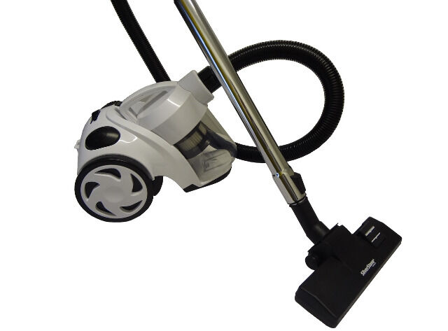 SilverStone Zyklon Staubsauger weiß beutellos mit HEPA Filter 1600W CVC 2200W.26