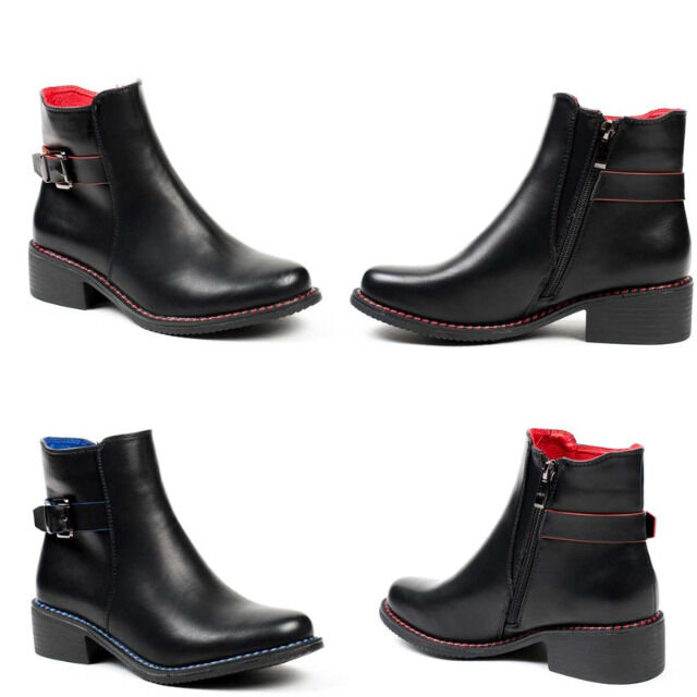 Damen Boots Stiefeletten Schuhe