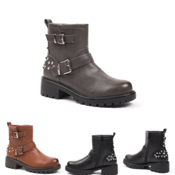 Damen Boots Stiefeletten Schuhe