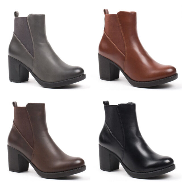 Damen Boots Stiefeletten Schuhe