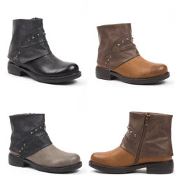 Damen Boots Stiefeletten Schuhe