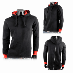 Herren Pullover Langarm Zipper Hoodie Gr. S-XXL je 12,90 EUR
